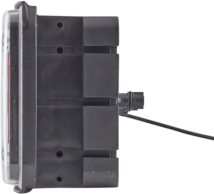 HELLA - Heckleuchte - Hybrid - 24V - Anbau/geschraubt - Lichtscheibenfarbe: glasklar - Stecker: Easy