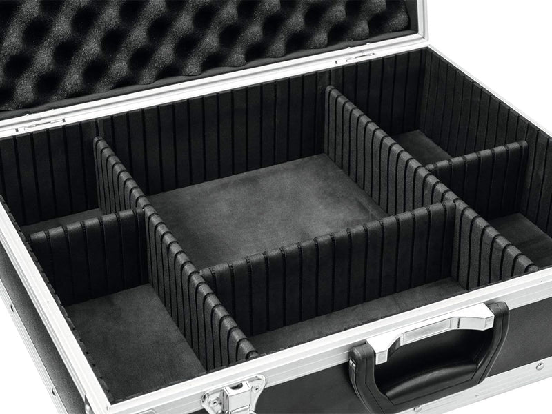 ROADINGER Universal-Koffer-Case Pick 52x42x18cm | Flightcase, universal einsetzbar, mit anpassbarem