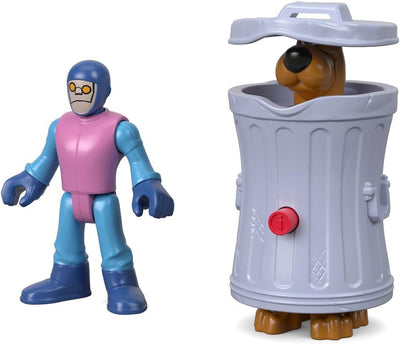 Fisher-Price Imaginext Doo Hiding Scooby & Funland Robot Figures, Multi Color