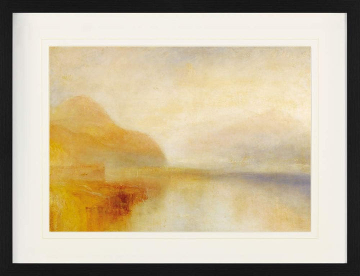 1art1 Joseph William Turner Poster Inverary Pier, Loch Fyne, Morgen, 1840-1850 Gerahmtes Bild Mit Ed