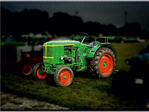 CALVENDO Puzzle Oldtimer Traktor Deutz 1000 Teile Lege-Grösse 64 x 48 cm Foto-Puzzle Bild von Peter