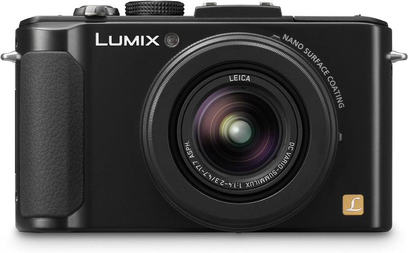 Panasonic Lumix DMC-LX7EG-K Kompaktkamera (10 Megapixel, 3.8-fach opt. Zoom, 7,6 cm (3 Zoll) Display