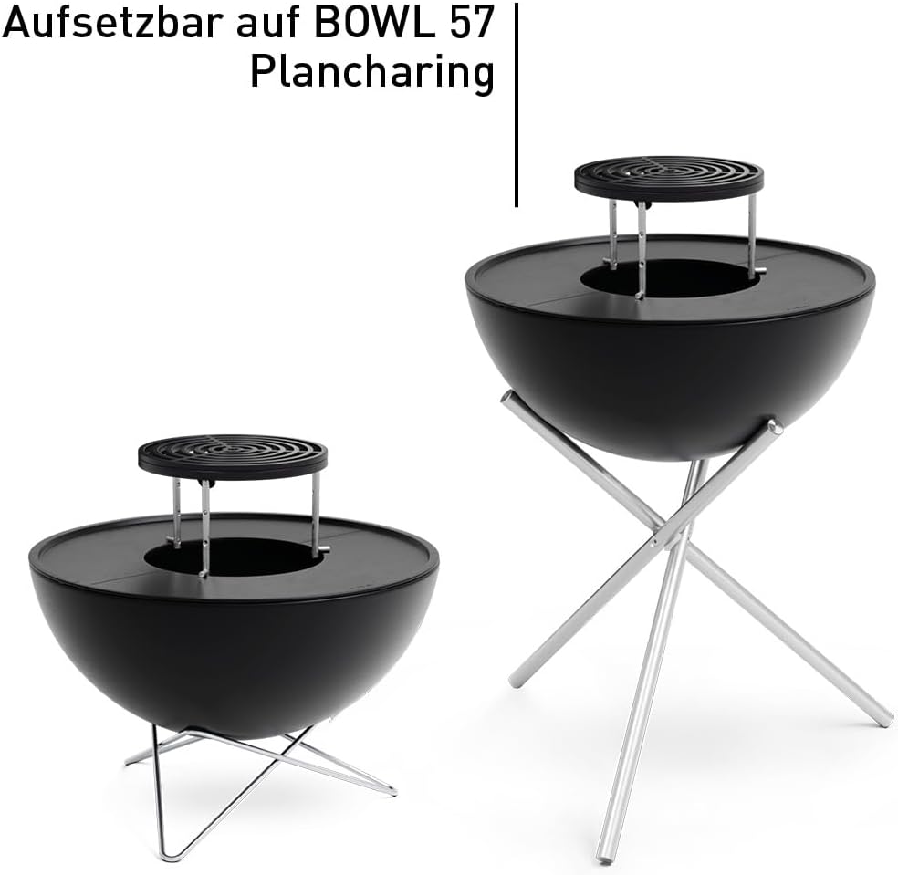 höfats - Bowl 57 Sear Grate - Gussrost Ø 26 für zusätzliche Grillfläche auf Bowl 57 mit Plancha Ring