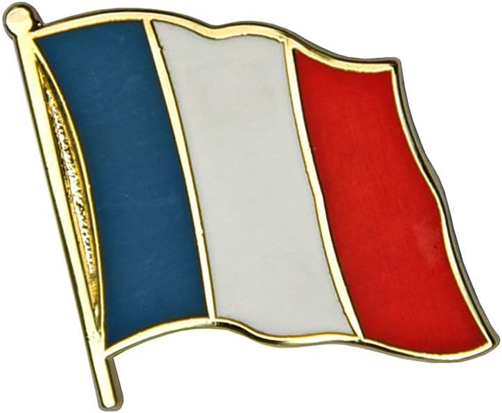MADSea Elbsegler Premium Tuch mit Flaggenpin Frankreich schwarz Pin, Grösse:58, Pins:Frankreich