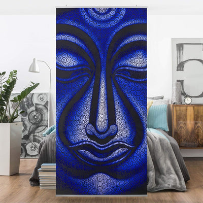 Bilderwelten Raumteiler Buddha in Nepal 250x120cm ohne Halterung 250x120cm without hanger, 250x120cm