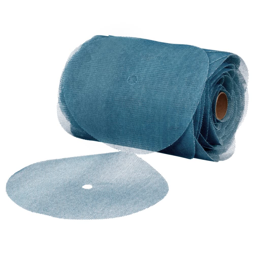 3M Blue Net Disco abrasivo con supporto in rete, in rotolo, 150 mm, grana 220, 36424 220+ 150 mm, 22