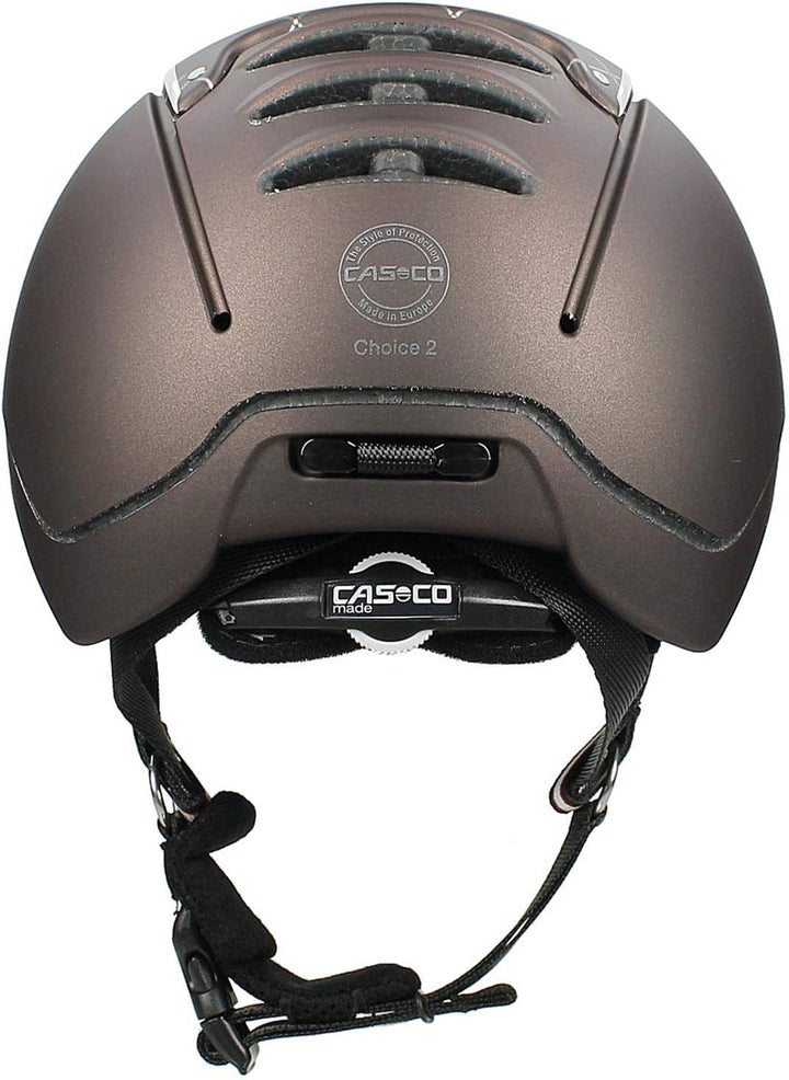 Casco Kinder Reithelm Choice braun metallic S (52-56cm), braun metallic S (52-56cm)
