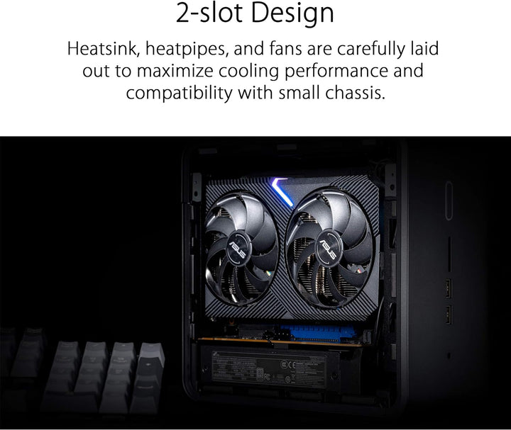 ASUS Dual GeForce GTX 1650 V2 4GB OC Edition GDDR6 Gaming Grafikkarte (NVIDIA Turing Architektur, 4G