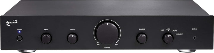 Dynavox Vollverstärker VT-60, Front-Anschluss für Smartphone, Tablet, oder z.B. MP3-Player, Standard