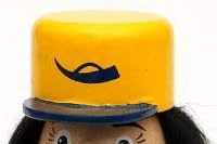 Dekohelden24 Holz Räuchermann Postbote, L/B/H: 9,5 x 8 x 19 cm., 521394-19-Post 19 cm Postbote, 19 c