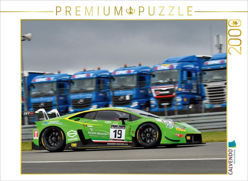 CALVENDO Puzzle Lamborghini Huracan GT3 2000 Teile Lege-Grösse 90 x 67 cm Foto-Puzzle Bild von Diete