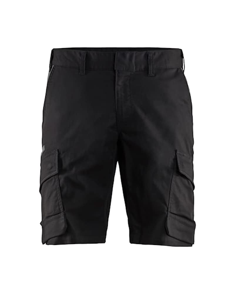 Blaklader 144618329998C58 Industrie Stretch Shorts, Schwarz/dunkelgrau, Grösse C58 Schwarz, Dunkelgr