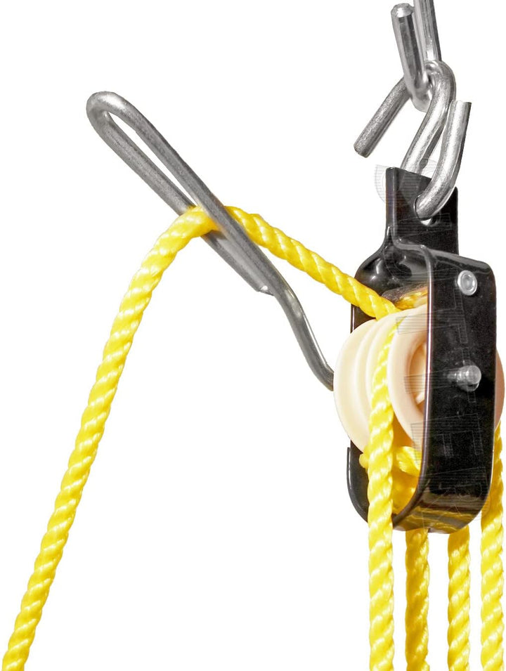 SUTTER Zerwirkgalgen und Wildbergegalgen mit Flaschenzug und Bremse - Tragekraft: 250 kg, Seillänge: