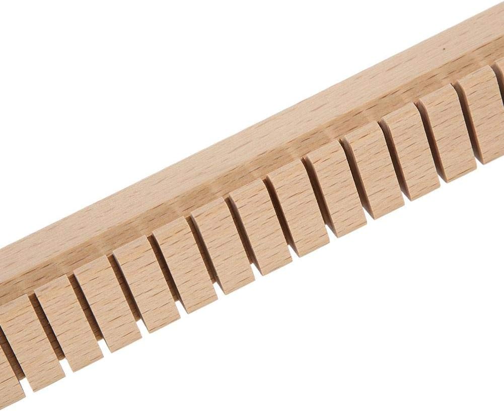 Sugoyi Holz Strickmaschine Handweben Maschine DIY Holz Handweben Maschine mit Einstellbarer Halterun