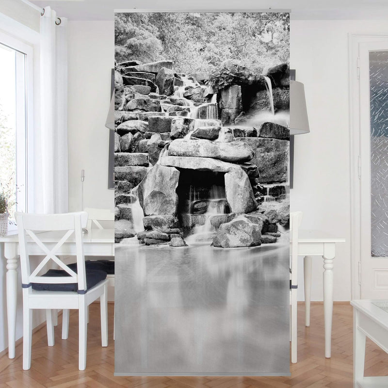 Bilderwelten Raumteiler Wasserfall II 250x120cm inkl. transparenter Halterung 250x120cm incl. transp