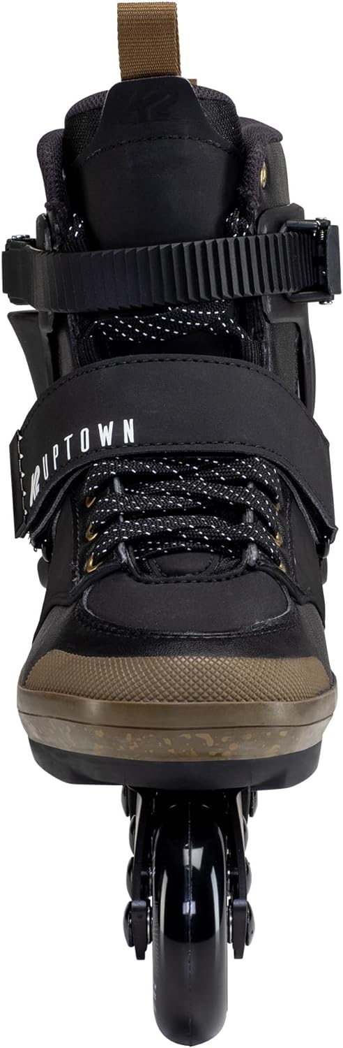 K2 Skates Unisex Inline Skates UPTOWN, black - gold, 30F0181 EU: 41.5 (UK: 7.5 / US: 8.5) black - go
