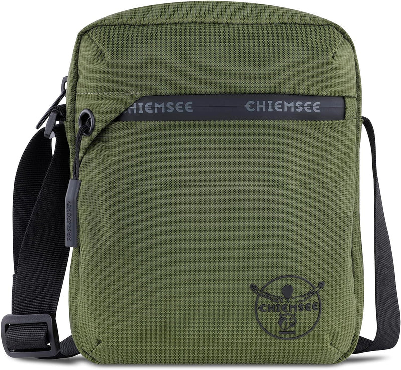 Chiemsee Light N Base kleine Schultertasche Messenger Bag Kuriertasche Olive, Olive