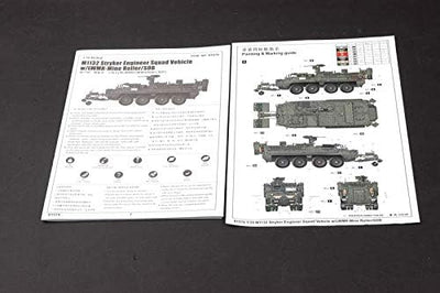 Trumpeter 01574 Modellbausatz M1132 Stryker Engineer Squad Vehicle