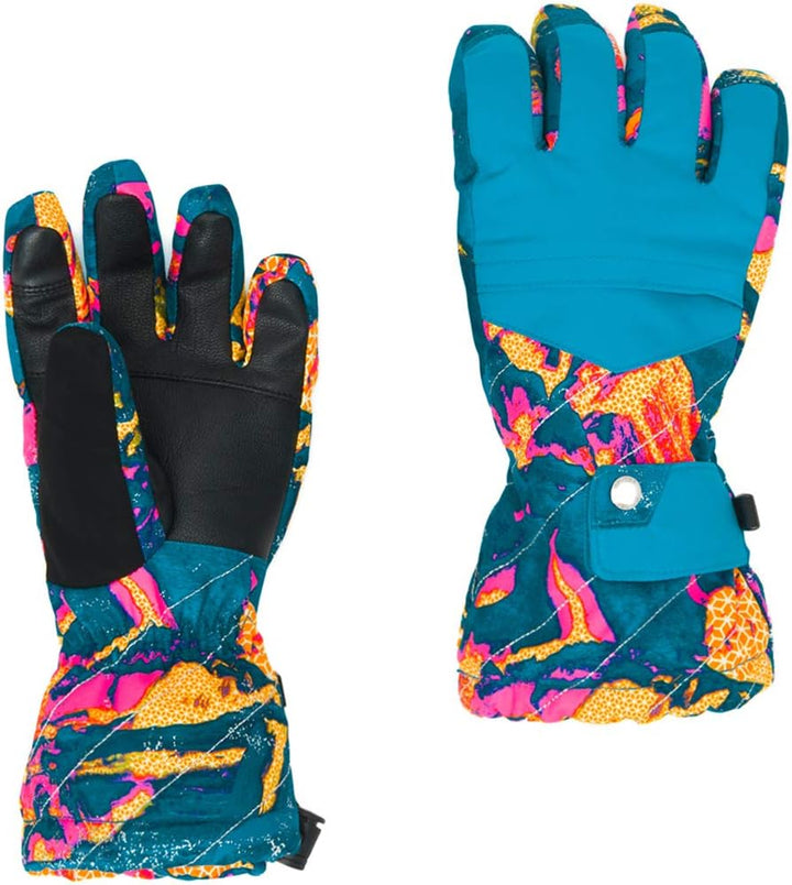 Spyder Mädchen Synthesis Skihandschuhe L Gletscher pr, L Gletscher pr