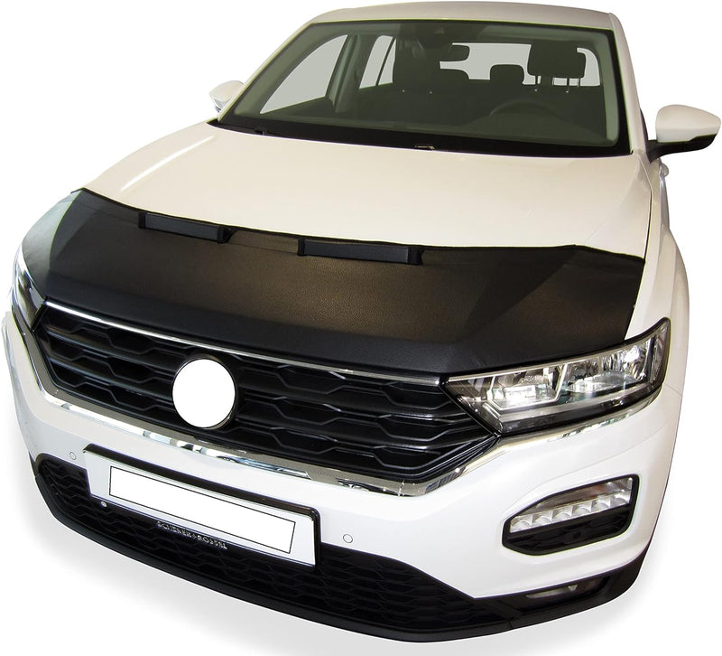 AB3-00707 Carbon Optik Auto Bra kompatibel mit VW Volkswagen T-ROC 2017 - Haubenbra Steinschlagschut