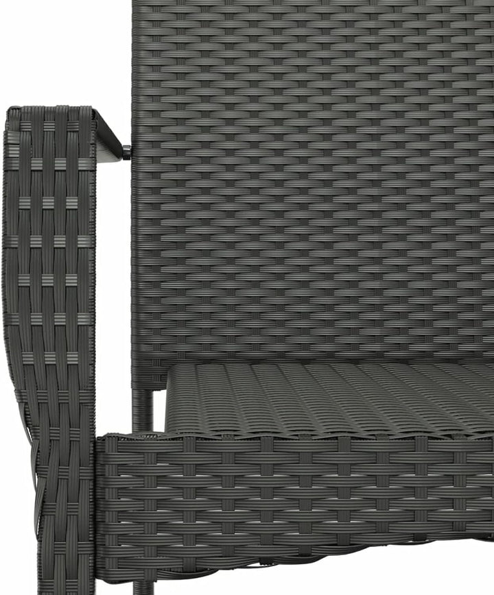 Tidyard 5-TLG. Garten Essgruppe 4 Personen, Sitzgruppe Outdoor, Esstisch mit Holz -Tischplatte und S