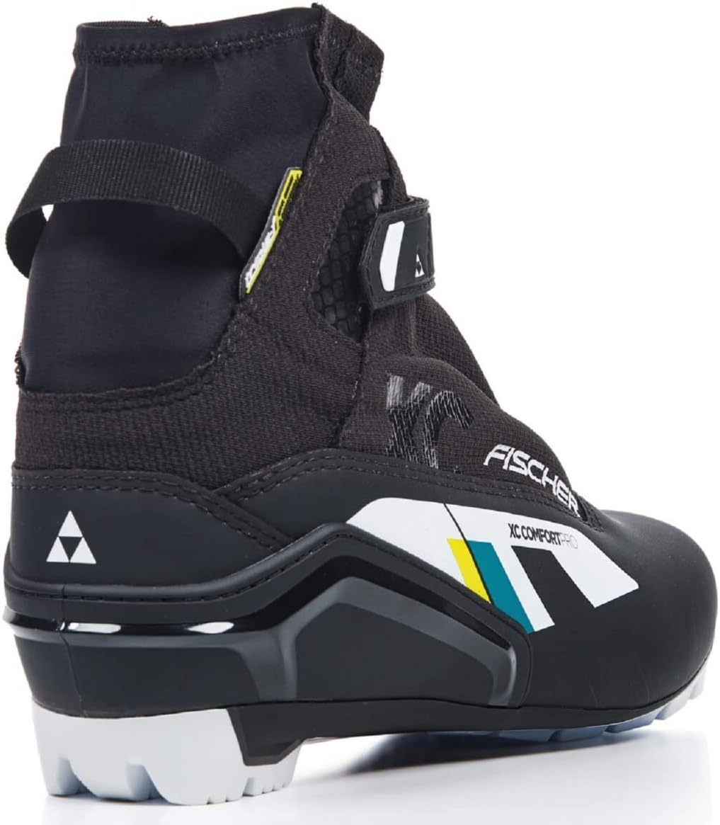 Fischer Unisex – Erwachsene Xc Comfort Pro Black Yellow Langlaufschuh 44 Schwarz, 44 Schwarz