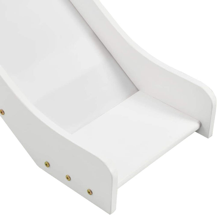 Tidyard Hochbett Kinder mit Rutsche Leiter Hausbett 90x200 cm Kinderhochbett Spielbett Kinderbett Ei