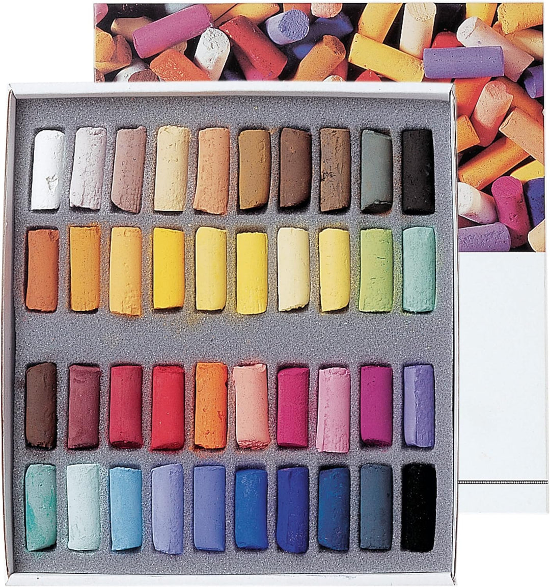 Sennelier Savoir-Faire Soft Pastellkreide, halber Stick, 40 Stück