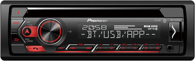 Pioneer DEH-S420BT | 1DIN Autoradio | CD-Tuner mit RDS | Bluetooth | MP3 | USB und AUX-Eingang | Fre