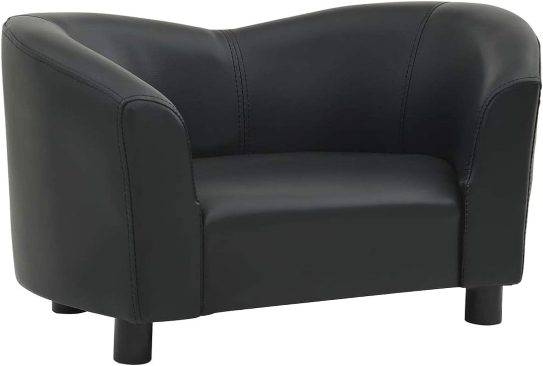 Tidyard Hundesofa Hundecouch Hundebett Haustiersofa Hundematte Hundesessel & -Sofas Sofa Schwarz 67x