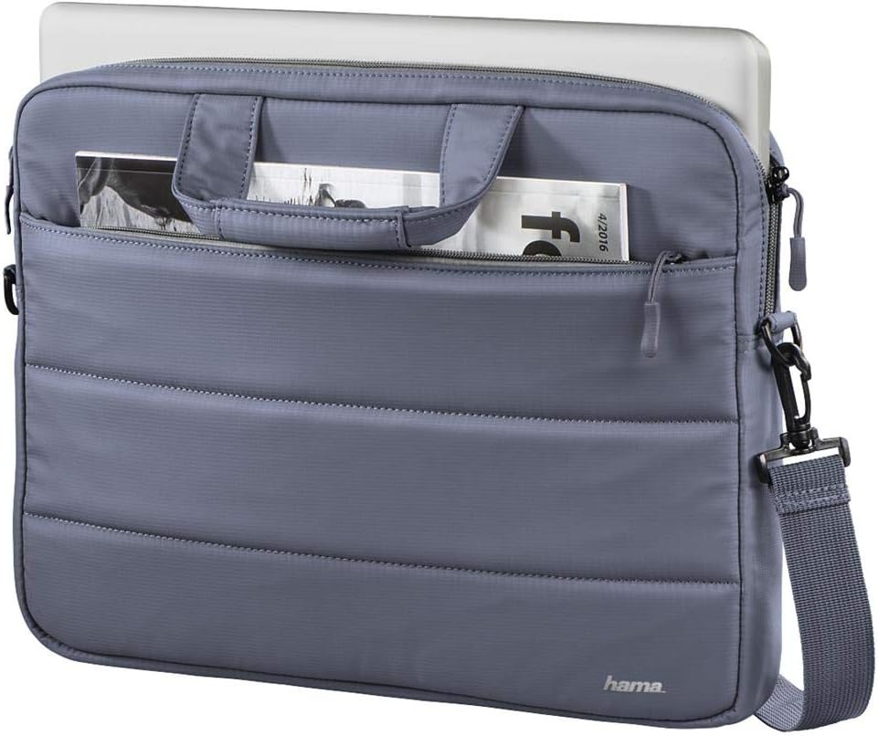 Hama Laptoptasche Toronto, Saft. 36 cm (14,1 Zoll), grau/blau