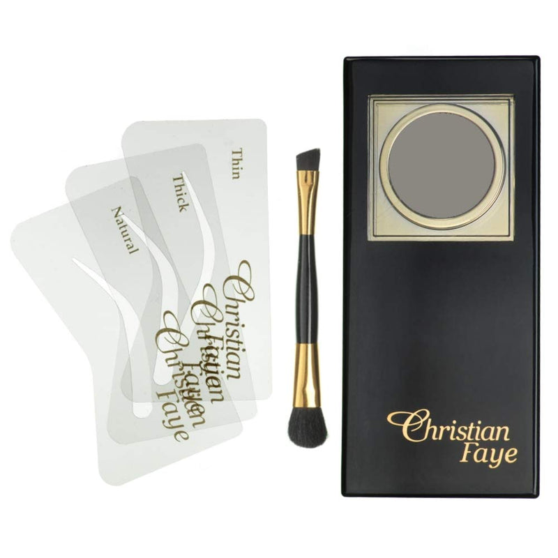 Christian Faye Augenbrauenpuder Charcoal anthrazit, anthrazit