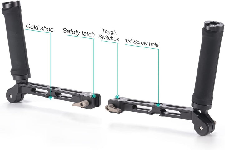 TILTA GSS-T04-DHB2-TK Quick Release Lightweight Dual Handle Gimbal Support System Shoulder Support D