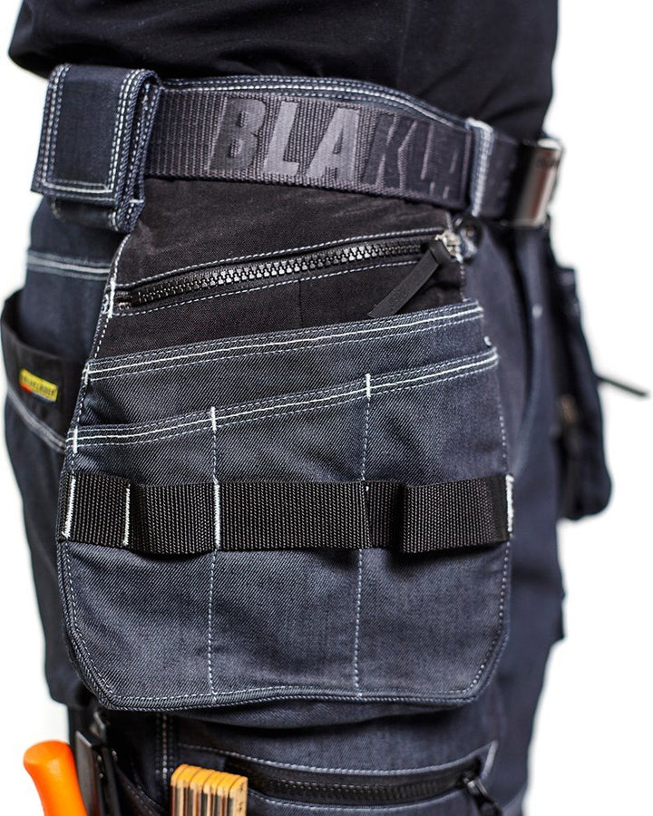 Blaklader 19901141 Handwerker-Hose Stretch X1900, Marine/Schwarz, grootte D124 D124 8999, D124 8999