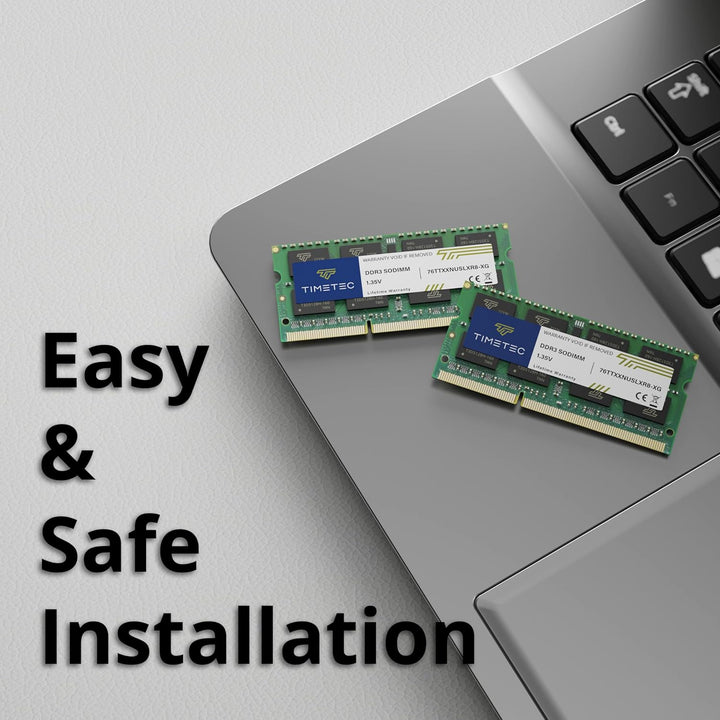 Timetec 32GB KIT (4 x 8GB) DDR3L / DDR3 1600 MHz (DDR3L-1600) PC3L-12800 / PC3-12800 Non-ECC ungepuf