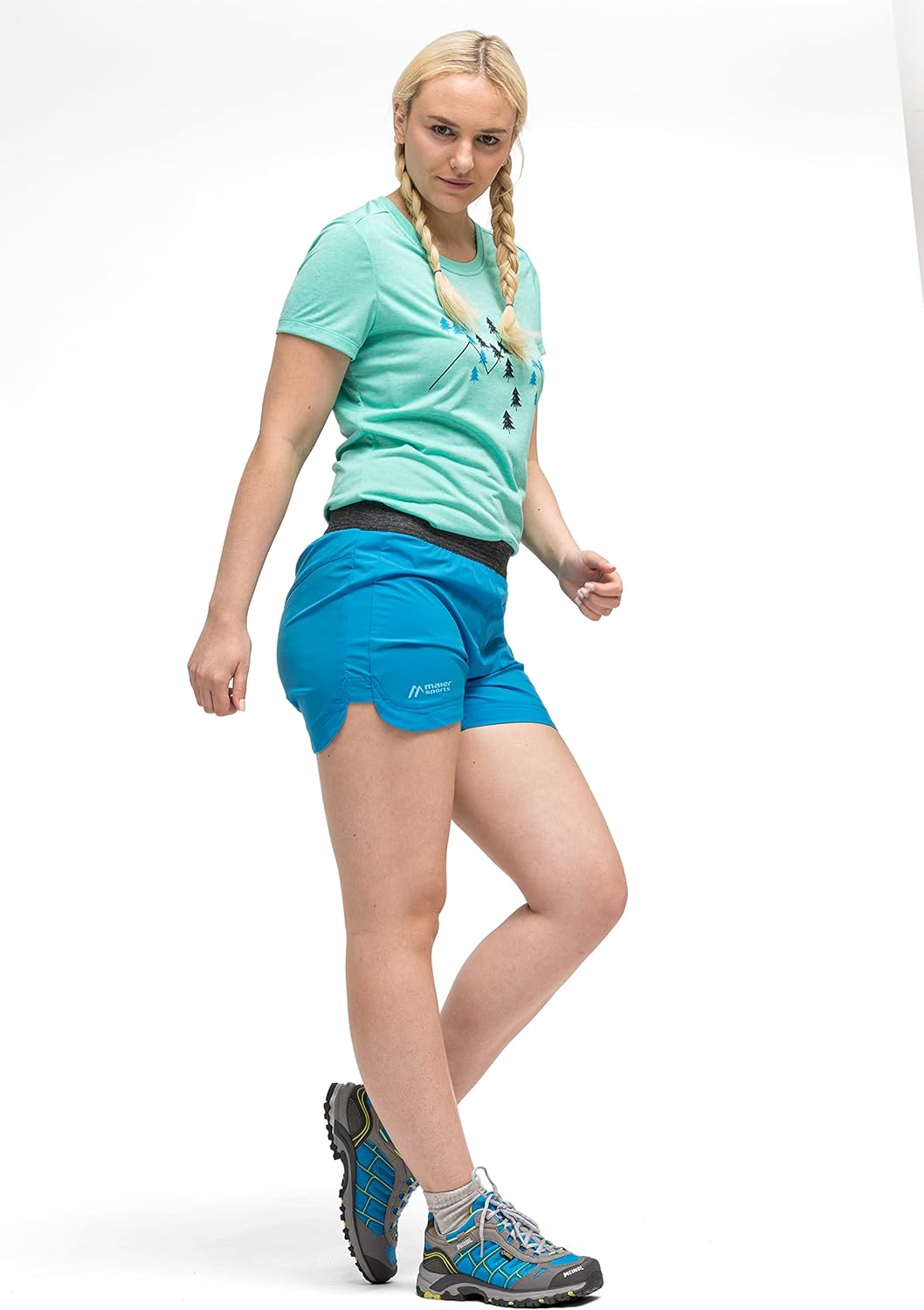 Maier Sports Damen Shorts Fortunit Shorty W, Kurze Wanderhose, elastische Outdoor Trekkinghose 38 An