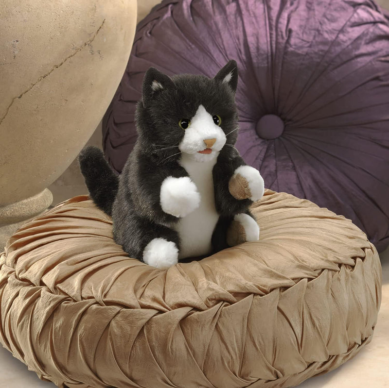 Folkmanis Handpuppe Tuxedo Kätzchen/Tuxedo Kitten