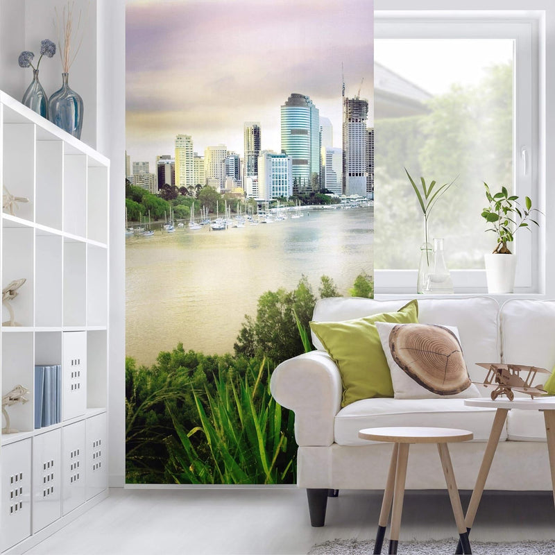 Bilderwelten Raumteiler Brisbane 250x120cm inkl. transparenter Halterung 250x120cm incl. transparent