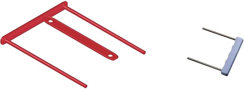 Bankers Box Abheftbügel, BBD-Archivclip mit 110 mm Armlänge und Deckleiste & Leitz Umfüller für Ordn