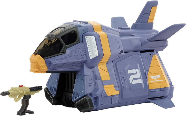Buzz Lightyear HHJ55 - Buzz Lightyear Armadillo Raumschiff Fahrzeug (ca 20 cm), Spielzeug für Kinder