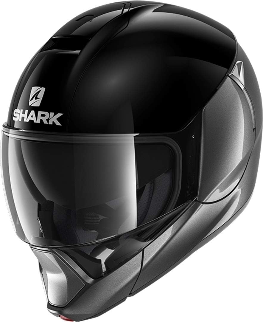 Shark, Klapphelm EVOJET dual blank AKA, XS XS Schwarz, XS Schwarz