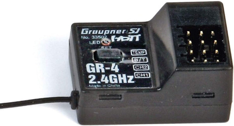 Graupner 33502 Empfänger GR-4 HoTT 2.4 GHz 2 Kanal