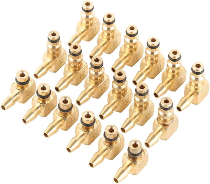 36-TLG. Diesel Rücklaufmengen Tester Common Rail Injector Prüfer mit 24 Injektor-Adapter