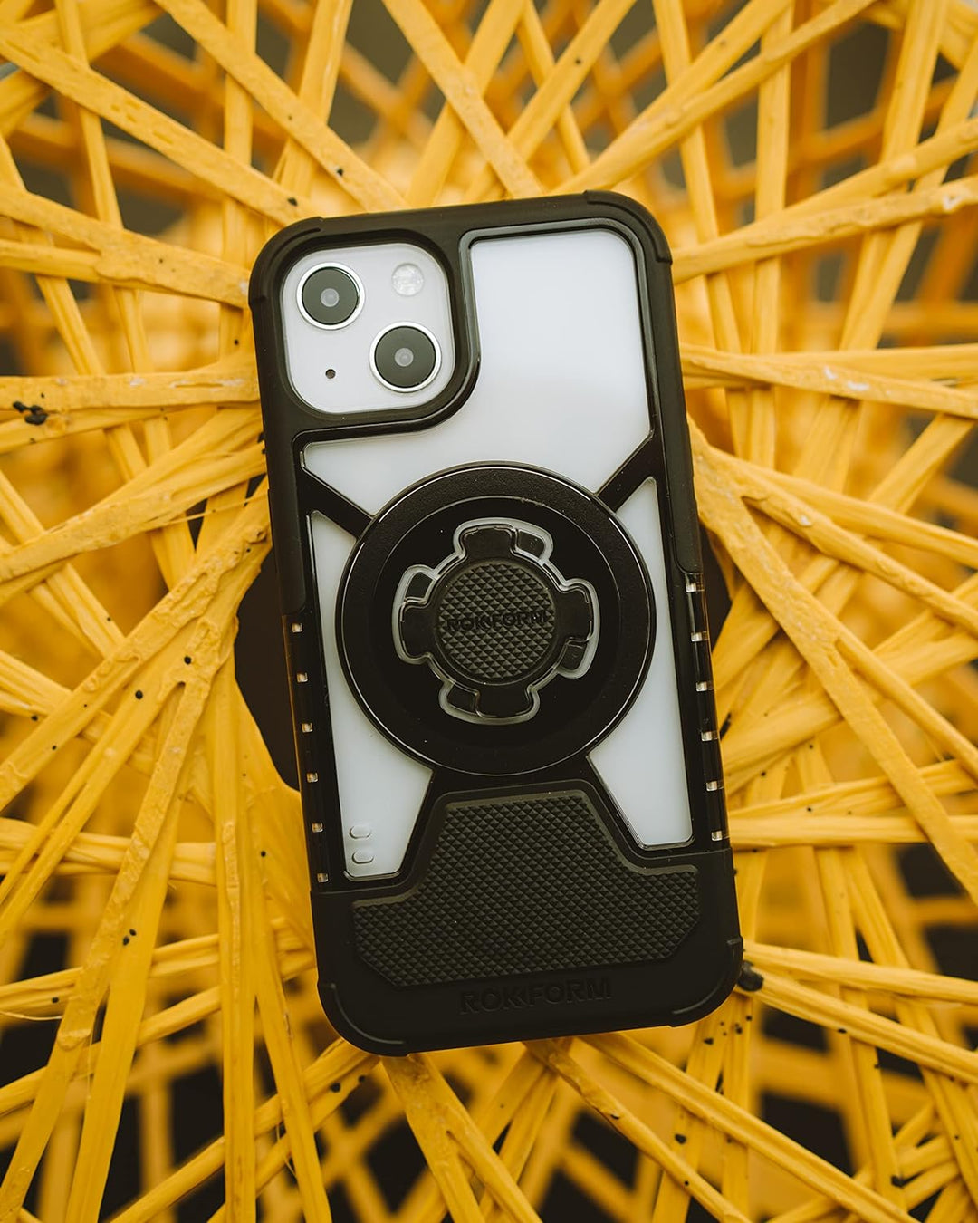 ROKFORM - iPhone 13 Hülle, Doppelmagnet oder und Dreh Verriegelung, iPhone 13 Handyhülle nach Militä