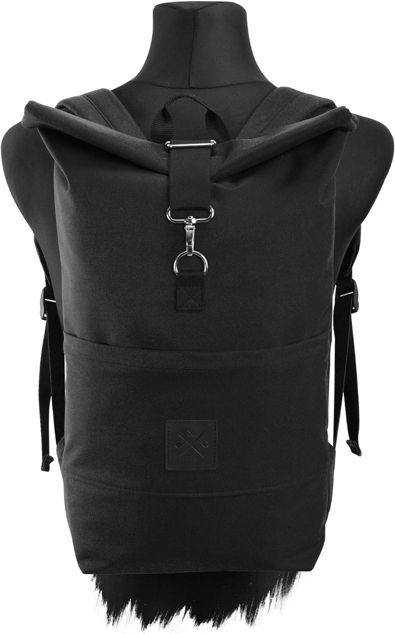 Manufaktur13 M13 RollTop - wasserdichter Roll Top Rucksack (20L), Kurierrucksack mit Innenfach, wass