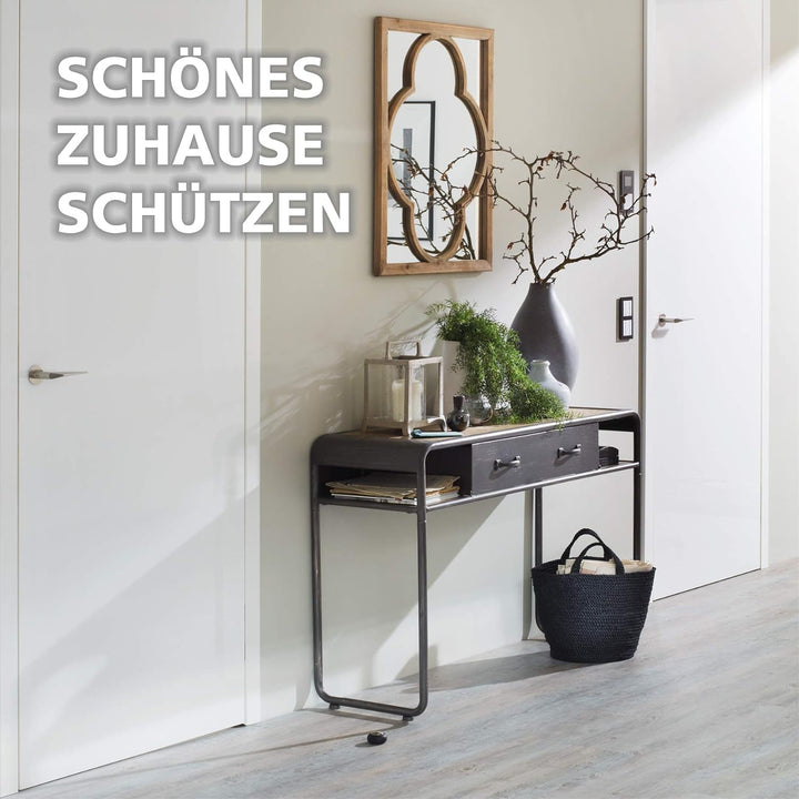 WAGNER Bodentürstopper BETON CUBE BIG - 65 x 60 x 65 mm, aus Beton, grau, Anschlag aus thermoplastis