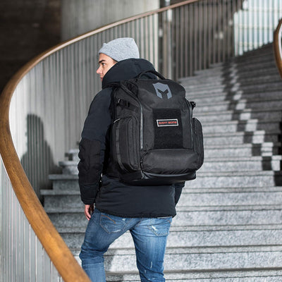 CATURIX ATTACHADER - Gaming-Rucksack für Laptops und Konsolen bis 15,6", wasserabweisender Rucksack