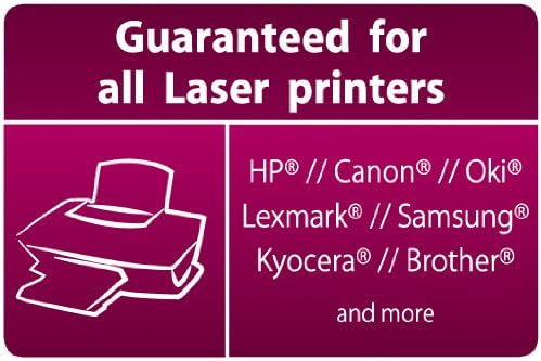 SIGEL LF419 OHP-Folien / Overheadfolien A4, 100 Blatt, für S/W-Laserdrucker Kopierer, 100