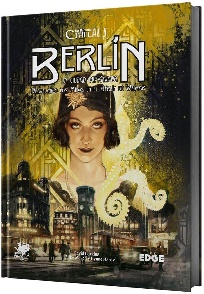 Edge Entertainment La Lrumada de Cthulhu JDR - Berlin: die bepravierte Stadt - Rollenspiel in Spanie