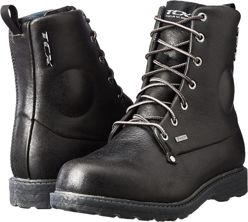 TCX Herren Blend 2 GTX Motorcycle Boot 48 EU Schwarz, 48 EU Schwarz